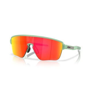 Oakley Sonnenbrille Corridor SQ (Glasfarbe: Prizm ruby) jadegrün transparent matt - 1 Brille